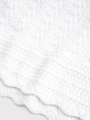 Abercrombie & Fitch Crochet White T-Shirt - صورة 2 من 2