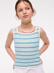 Abercrombie & Fitch Square Neck Sweater Tank Top - Image 4 of 8