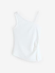 Abercrombie & Fitch One Shoulder Rouched Vest - Image 1 of 4