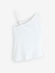 Abercrombie & Fitch One Shoulder Rouched Vest - Image 2 of 4