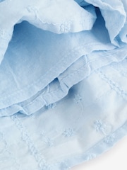 Hellblau - Abercrombie & Fitch Mini Tiered Gauzy Skort - Bild 4 von 5