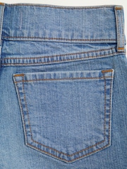 Abercrombie & Fitch Blue Patch Pocket Midi Shorts - Image 2 of 3