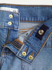 Abercrombie & Fitch Blue Patch Pocket Midi Shorts - Image 3 of 3