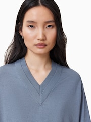 AllSaints Grey Julieana Jumper - Image 2 of 6