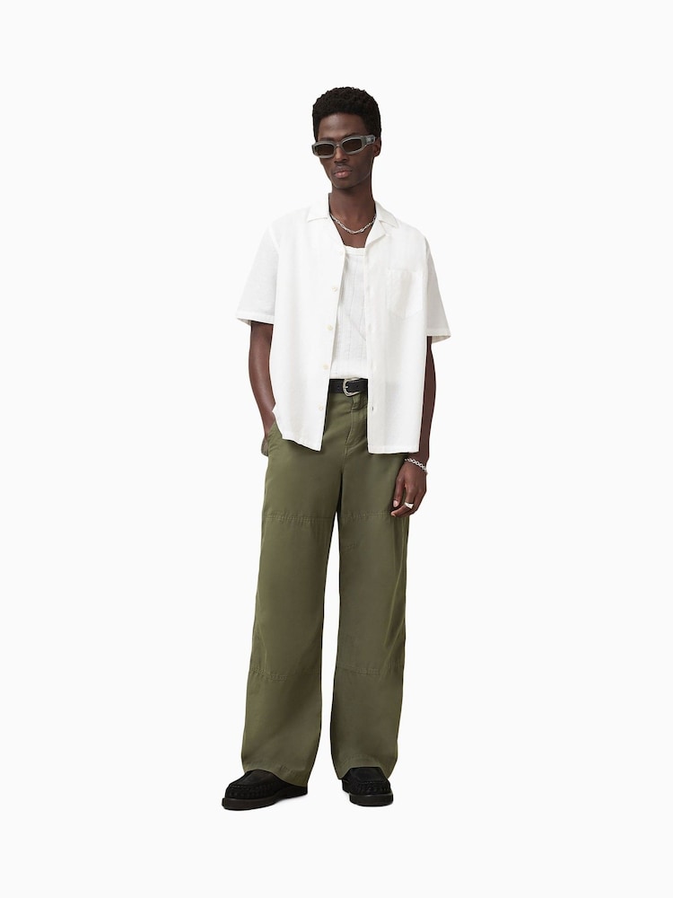 AllSaints Green Depot Trousers - Image 2 of 9
