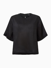Negro - AllSaints Lottie Top - Imagen 7 de 7