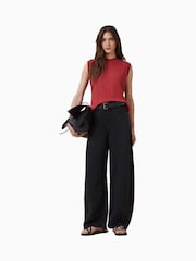 AllSaints Red Imogen Tank Top - Image 2 of 7
