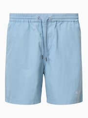 AllSaints Blue Underground Swim Shirt - Image 7 of 9