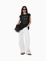 AllSaints Sunnies Brooke Cotton Tank - Imagem 2 de 7