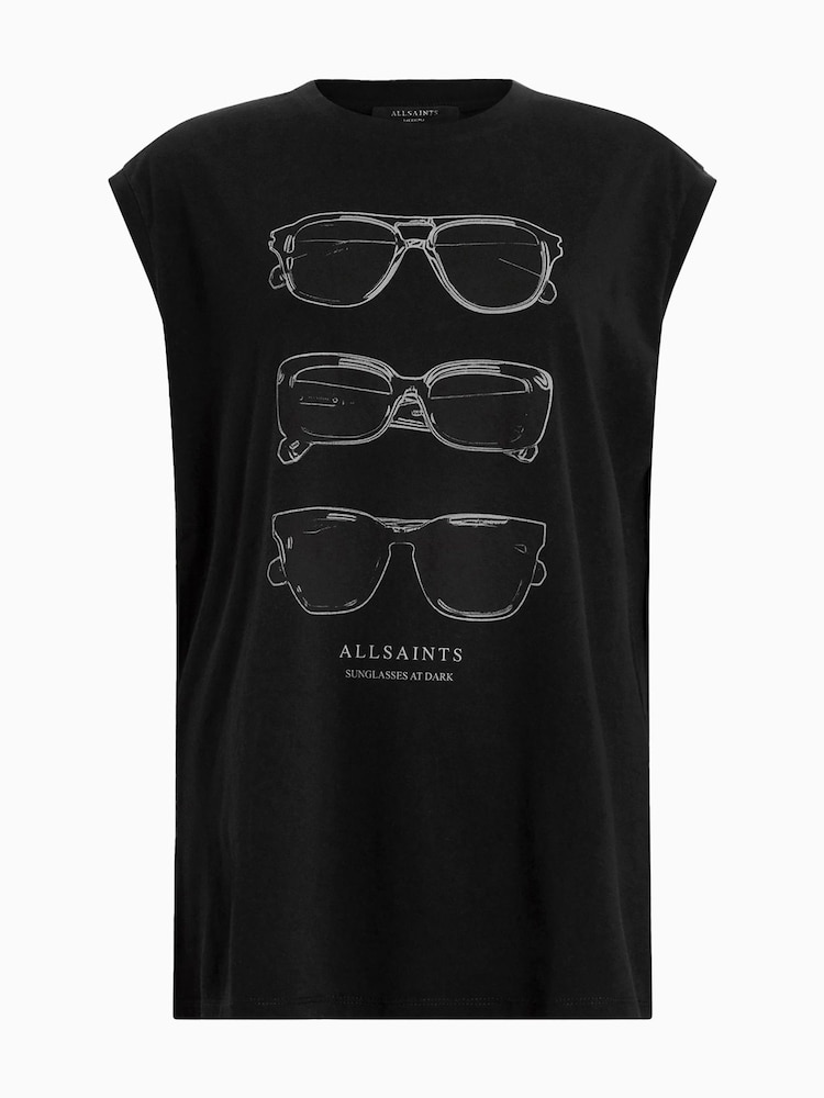 AllSaints Sunnies Brooke Cotton Tank - Imagem 7 de 7