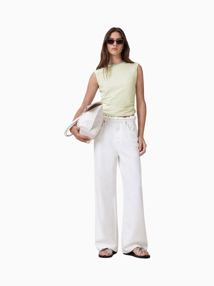 AllSaints Jade Green West Tank Top - Image 1 of 9