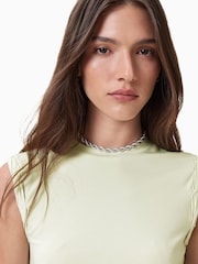 AllSaints Jade Green West Tank Top - Image 4 of 9