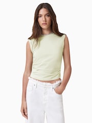 AllSaints Jade Green West Tank Top - Image 5 of 9