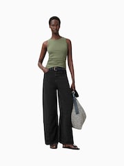 AllSaints Green Katarina Tank - Image 2 of 8