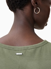 AllSaints Green Katarina Tank - Image 6 of 8