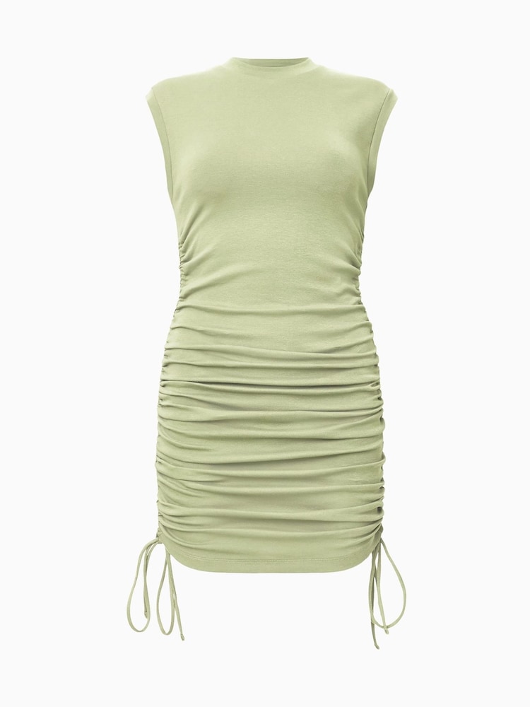 AllSaints Green Sonny Dress - Image 10 of 10