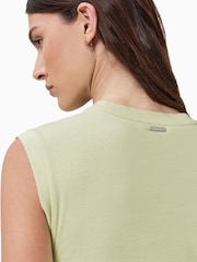 AllSaints Green Sonny Dress - Image 8 of 10