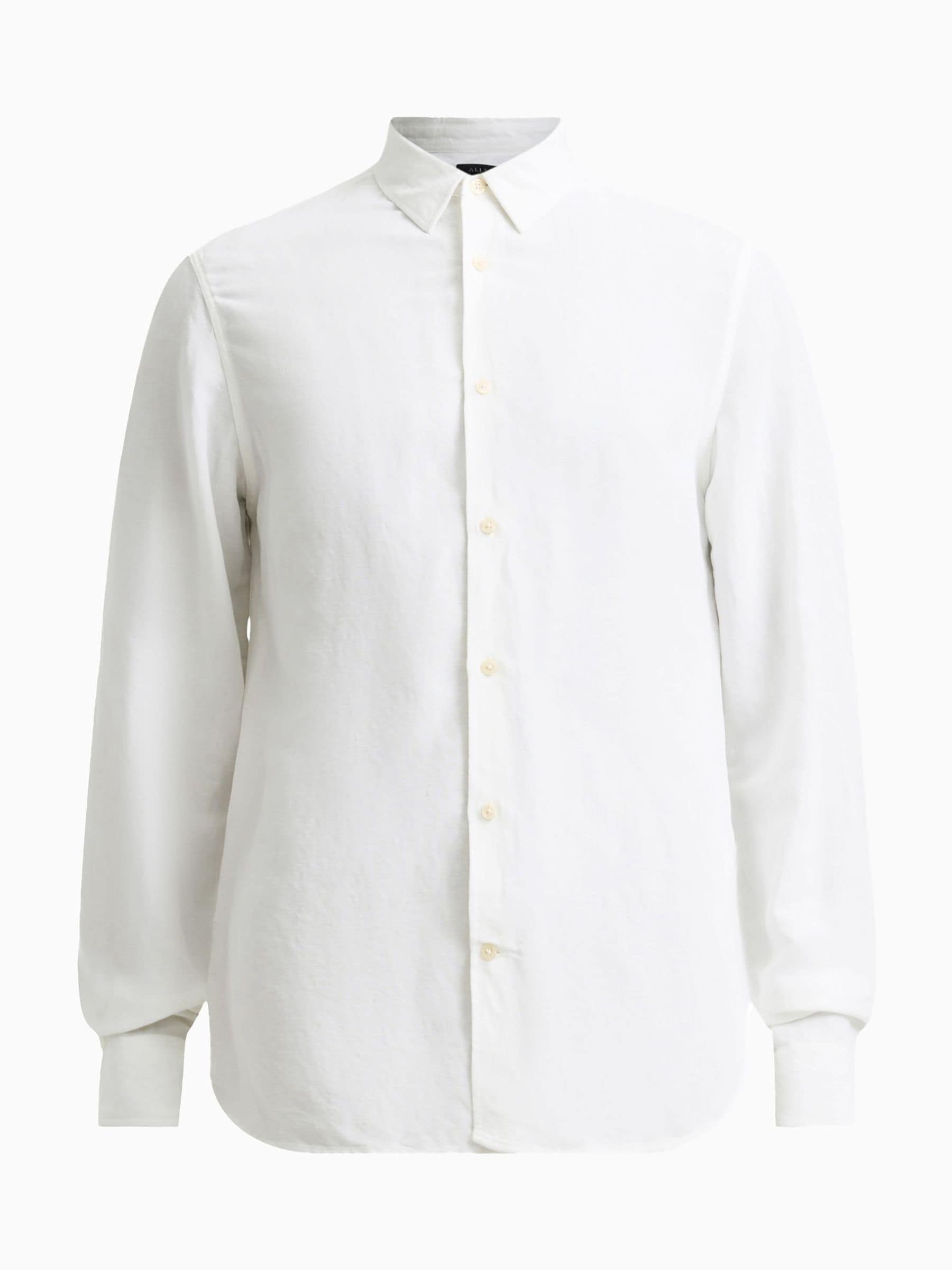 Buy AllSaints White Bandol Long Sleeve Shirt from Next USA