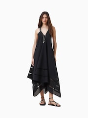 AllSaints Black Lil 100% Organic Cotton Dress - Image 1 of 8