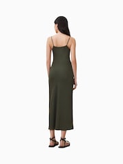 AllSaints Green Bryony Dress - Image 5 of 6