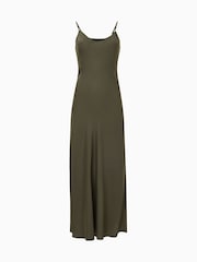 AllSaints Green Bryony Dress - Image 6 of 6