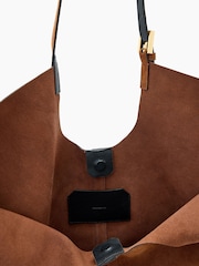 AllSaints Ara Suede E/W Tote Bag - Bild 3 von 7