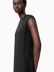 AllSaints Black Lyra Dress - Image 2 of 8