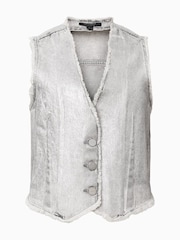 Colete AllSaints Andrea 100% de algodão - Imagem 7 de 7
