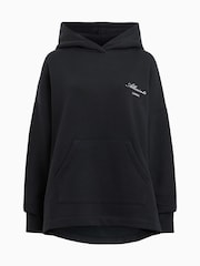 AllSaints Black Shkull Etienne Hoodie - Image 7 of 8