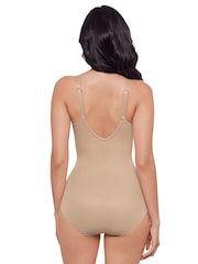 Miraclesuit Nude Sexy Sheer Extra Firm Control Underwired Shaping Bodysuit with Foam Cups - Image 2 of 5
