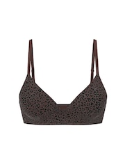 Victoria's Secret PINK Leopard Brown Non Wired Push Up Bra - Image 3 of 3