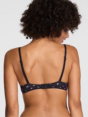 Victoria's Secret PINK Black Cherry Print Non Wired Push Up Bra - Image 2 of 2