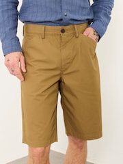 FatFace Ryde Dark Natural Utility Shorts - Image 1 of 6