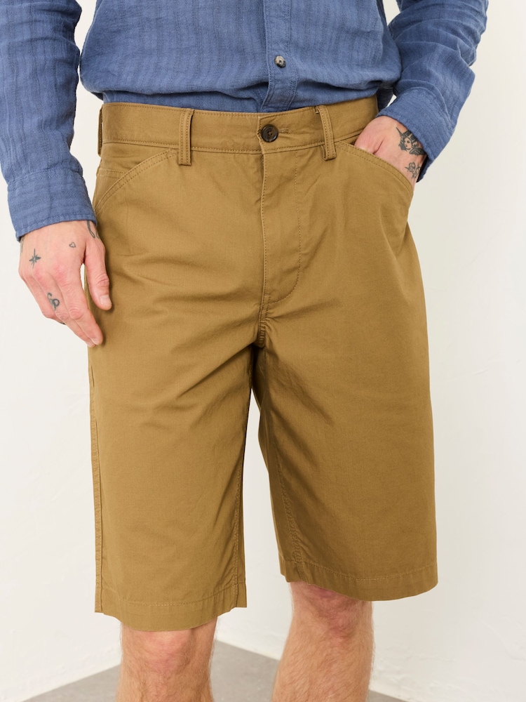 FatFace Ryde Dark Natural Utility Shorts - Image 1 of 6