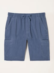 Albastru deschis - FatFace Pull On Garment Dye Utility Shorts - Imaginea 7 din 7