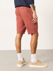 Τερακότα - Σορτς FatFace με τσέπη και βαφή ρούχων - Εικόνα 2 του 7