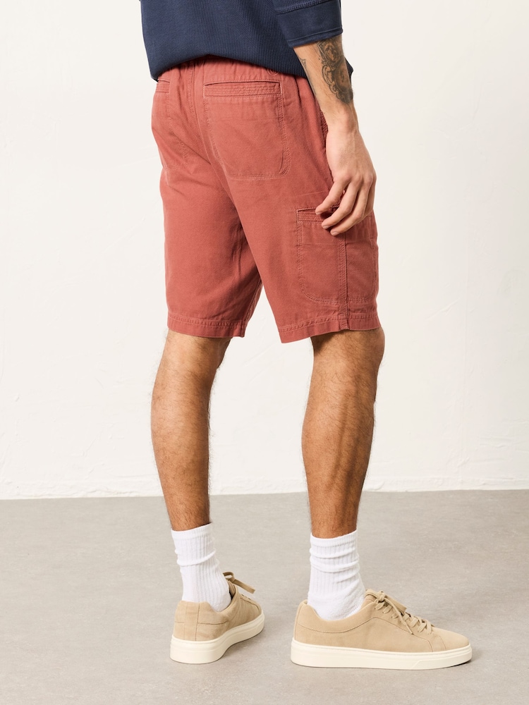 Τερακότα - Σορτς FatFace με τσέπη και βαφή ρούχων - Εικόνα 2 του 7