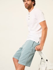 Albastru deschis - FatFace Stow Garment Dye Chino Shorts - Imaginea 4 din 5