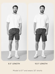 Dunkelbraun - FatFace Garment Dye Chinoshorts - Bild 6 von 6