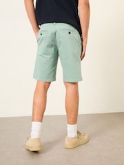 FatFace Mawes Duck Egg Blue Chino Shorts - Image 2 of 6