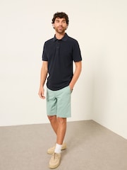 FatFace Mawes Duck Egg Blue Chino Shorts - Image 3 of 6
