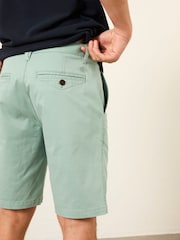 FatFace Mawes Duck Egg Blue Chino Shorts - Image 5 of 6