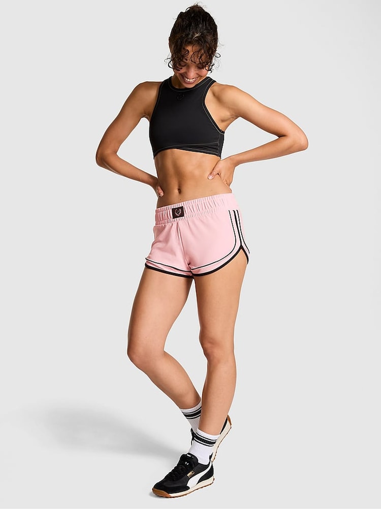 Victoria's Secret PINK Dollhouse Pink Cotton Boxing Shorts - Image 1 of 2 Victoria's Secret PINK Dollhouse Pink Cotton Boxing Shorts - Image 1 of 2