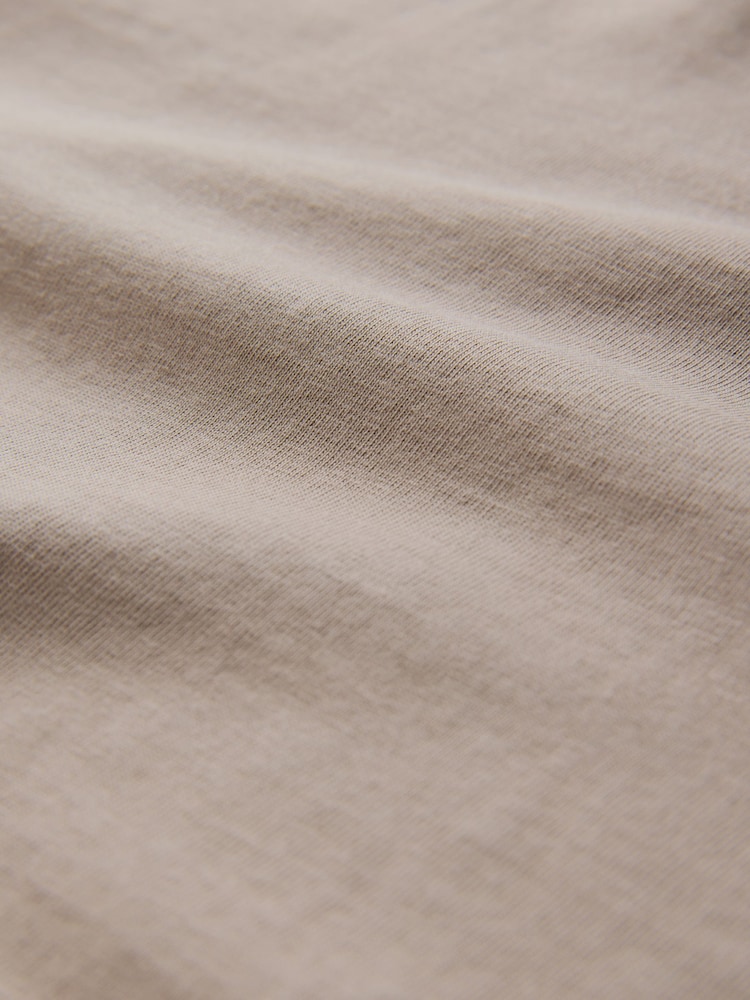 The Set Navy/Stripe/Neutral/Khaki 4 Pack Heavyweight Long Sleeve T-Shirts - Image 7 of 7
