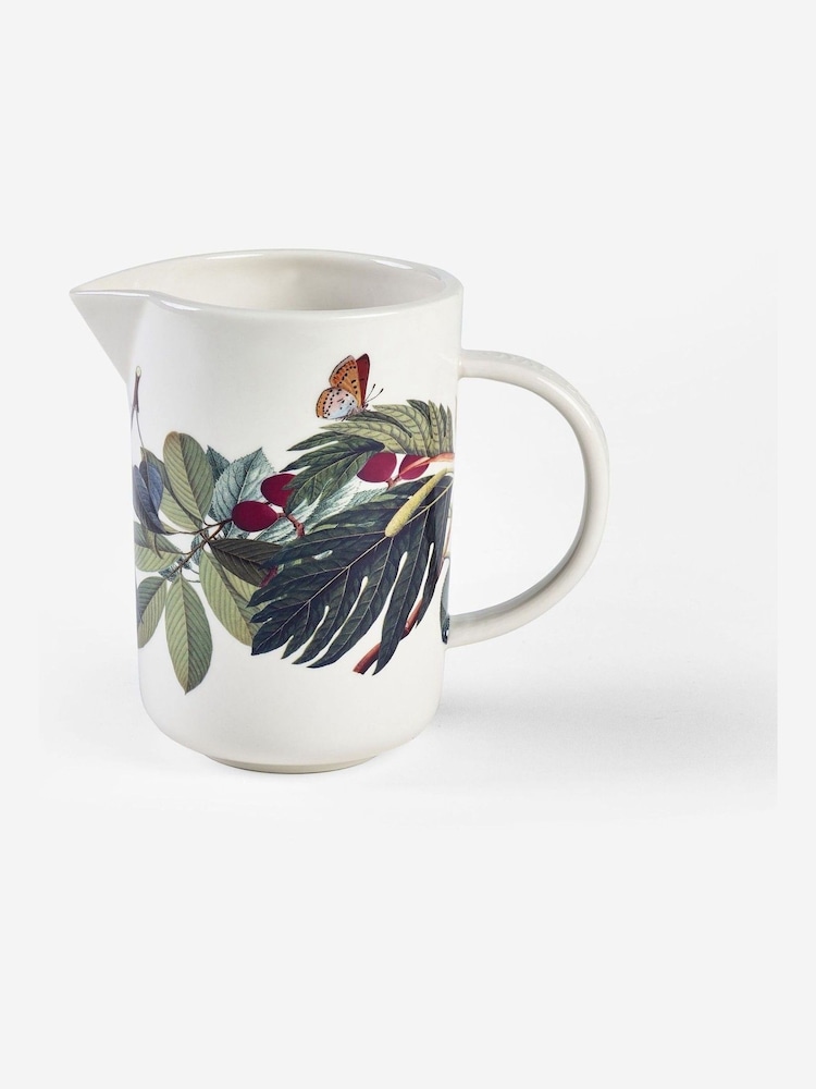 Kew Gardens White Bloom Jug - Image 2 of 3 Kew Gardens White Bloom Jug - Image 2 of 3