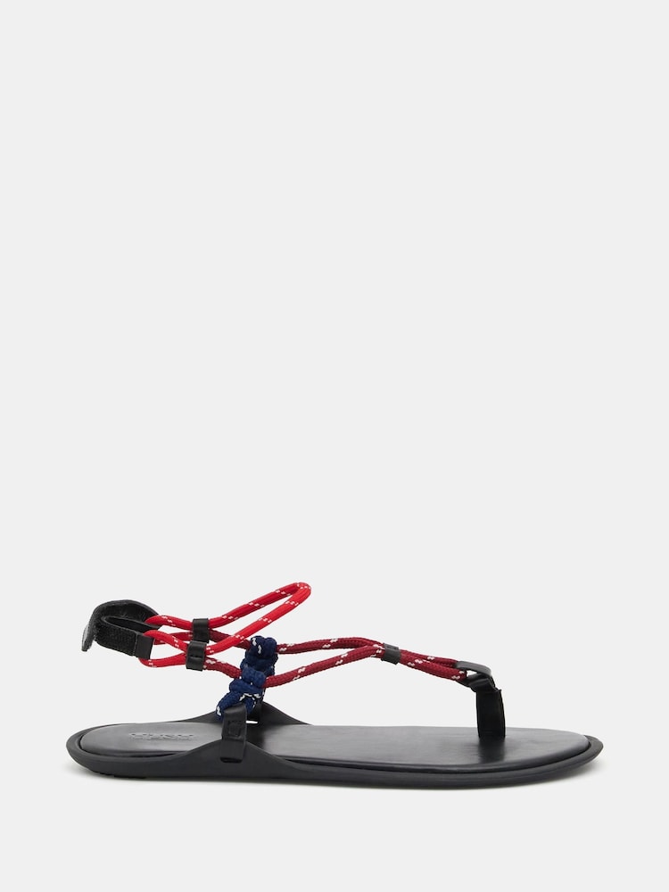Hush Rope Detail Flat Sandals - Image 3 of 6