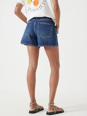 Hush Blue Essential Denim 100% Cotton Shorts - Image 3 of 5