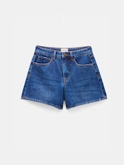 Hush Blue Essential Denim 100% Cotton Shorts - Image 5 of 5