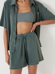 Verde salvia - Hush Towelling Trousers - Imagen 4 de 5