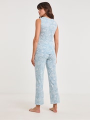 JD Williams Blue Value Pyjamas Set 2 Pack - Image 3 of 5